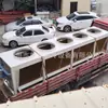Aleta de Resfriamento a Ar Resfriador Seco em V com Ventilador Resina Epóxi Preenchida Anti-Corrosão Personalização Não Padrão