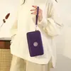 Bolsa de Celular Lisa Simples, Bolsa de Mão Grande Capacidade, Carteira Longa, Pequena Bolsa de Mão, Atacado e Varejo, Bolsa de Mãe