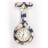 Reloj de Enfermera para Mujer Impermeable Reloj Colgante con Pin Simple Reloj de Bolsillo de Silicona Estudiante Prueba de Batería Reloj de Bolsillo para el Pecho de Doctor