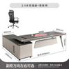 Mobiliário de Escritório Atacado Mesa de Chefe Simples Moderna Executiva Mesa de Escritório de Gerente Conjunto de Mesa e Cadeira para Escritório de Supervisor