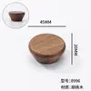 Manijas de Madera de Nogal, Gabinetes de Cajones de Madera Maciza, Puertas de Gabinete de Madera, Manijas de Armario de Madera Natural, Gabinetes de Madera, Minimalista Estilo Japonés