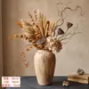 Jingdezhen Florero Nuevo Chino Cerámica Vintage Maceta Hidropónica Decoración Flor Seca Sala de Estar Adornos de Flores Maceta de Piso