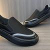 Nuevos Zapatos Casuales Transfronterizos de Comercio Exterior para Hombre, Zapatos de Tejido de Gasa Suave de Moda Estilo Coreano, Zapatos Deportivos Ligeros sin Cordones