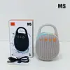 Caixa de Som Bluetooth Portátil à Prova d'Água para Exterior com Mosquetão M5, Elegante Presente Tws Subwoofer Caixa de Som Pequena