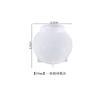 Molde de Gesso com Resina de Gotejamento de Cola de Cristal DIY Molde de Silicone para Joias de Mesa com 5 Esferas de Cristal Integradas
