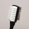 Cepillo de Pelo para Zapatos de Cuero Gamuza, Cepillo Especializado de Tres Caras para Limpiar Cuero Nobuk, Piel de Ciervo y Botas de Nieve