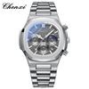 Relógio Masculino CHENXI Relógio Dawn Multifuncional Três Olhos Calendário Masculino Luminoso Cronógrafo Transfronteiriço Ao Vivo À Prova D'água 922