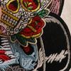 Etiqueta de Bordado Computadorizado Duo Cool Acessórios para Roupas Insígnia Emblema Crânio Cabeça de Fantasma Patch Acessórios para Sapatos e Chapéus Bolsa Patch de Tecido