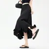 Saia de Pétalas Inspirada em Design, Elegante Saia Plissada de Comprimento Médio para Mulheres, Novo Estilo Verão 2026, Saia de Cintura Alta Linha A de Alta Qualidade
