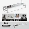 Suporte elevador para monitor de computador de mesa, base de acrílico para elevar a tela, prateleira modular de liga de alumínio para mesa