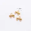 Colgante de Conexión Porosa de Acero Inoxidable, Varilla de Cierre Rápido, Conexión de Anillo de Soldadura, Collar, Hebilla de Pulsera, Accesorios para Joyería Hecha a Mano DIY