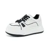 ZS26801 populares zapatillas blancas de suela gruesa, transpirables, versátiles y casuales para mujer, temporada otoño 2026, para estudiantes