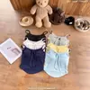 1602 # Camisola estilo deportivo de verano con diseño de lazo, presentando una estética dulce y picante, un corte femenino y que realza la figura
