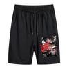 Anime Demon Slayer Ghost Blade estampado periférico Shorts casuales de moda talla europea para hombre holgados