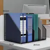 Estante de archivos de escritorio, estante de almacenamiento para estación de trabajo de oficina, divisor de escritorio, organizador de libros, estante de almacenamiento de archivo de documentos