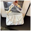 Bolsa Feminina Casual Estilo Western Retrô de Um Ombro Sob o Braço Moda Feminina 2025 Verão Nova Tendência Bolsa de Moda Feminina