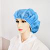 Gorro Redondo Desechable No Tejido Gorro de Chef para Hombres y Mujeres Gorro de Trabajo para Alimentos Transpirable Capucha a Prueba de Polvo Anti-Manchas de Aceite Anti-Cabello