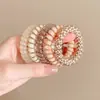 Gomas para el pelo de cordón de teléfono de dopamina, Cuerdas para el pelo dulces para niños, Gomas para el pelo que no dejan marca, Bandas de goma duraderas de alta elasticidad, Accesorios para el pelo
