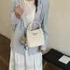Moda Primavera 2026 Transfronteiriça Bolsa de Mão Retrô Bolsa Saco Feminina Design de Nicho Bolsa Transversal Feminina Bolsa Mãe-Filha