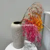 Flores artificiales con espigas de arroz colgantes y frutos de mijo, nuevo modelo de goma blanda, para arreglos florales de pared, decoración de bodas, decoración del hogar, transfronterizo