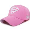 Sombrero para Hombre Estilo Coreano Primavera y Verano Marca de Moda Gorra de Béisbol Superman Bordado Gorra Casual para Exteriores Moda Sombrero para el Sol para Niños