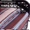 Silla Mecedora para Patio Exterior, Hierro Forjado, Uso Doméstico, Jardín Exterior, Doble Cuna, Hamaca de Ocio, Silla Mecedora de Balcón para Villa