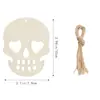 Artesanía de Madera Colgantes de Halloween Calabaza, Araña, Fantasma, Bruja Decoraciones Colgantes Halloween DIY