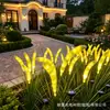 Luces LED solares de suelo para exteriores para decoración de paisajes de jardín, iluminación ambiental para césped de patio, venta directa de fábrica