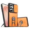 Comercio Exterior Adecuado para Samsung S26Fe Lintuo Ventana Deslizante para Lente Funda de Teléfono Soporte Giratorio 360 A18 Cubierta Protectora Anticaídas