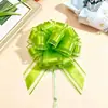 Transfronterizo 50# Macarrón Suya Bola Flor Festividad Regalo de Navidad Joyería Decoración Flor Estéreo Cinta Floral 7 pulgadas