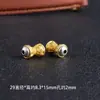 Contas de Barril de Liga Prata de Xizang Joias Bicolor Materiais para DIY Contas de Buda Pulseira Contas de Barril de Transferência Nuvem Mantra de Seis Caracteres Contas Espaçadoras