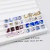 Dongzhou Cristal 8mm Cubo d'Água Pedrarias para Nail Art Acessórios DIY Cubo Chanfrado Pedrarias de Vidro Decorações para Nail Art