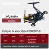 Novo Carretel de Pesca Spinning SHIMANO Sahara SAHARA metal arremesso remoto carretel copo raso boca chanfrada roda de peixe luya universal