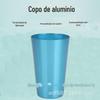 Suprimento de fábrica metal de oxidação copo de alumínio copo de alumínio descartável pode ser impresso logo copo de alumínio de grau alimentício
