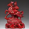 Figura de Caballo tallada en palo de rosa, un Símbolo de Éxito Inmediato, con los Doce Animales del Zodiaco, para Decoración del Hogar, Sala de Estar, Oficina y Entrada
