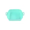 La Sartén para Hornear de Silicona Más Popular de Amazon para Freidora de Aire de Grado Alimenticio para el Hogar Plegable Sartén para Hornear de Silicona para Freidora de Aire