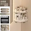 Estante de almacenamiento para baño, estante de ducha, estante triangular de esquina para lavabo de inodoro, montado en la pared sin taladro, sala de ducha