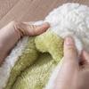 Pantuflas de Algodón Peludas para Mujer en Invierno para Uso en Casa para Parejas, Cómodas de Suela Gruesa Antideslizantes Forradas de Felpa Calientes Nuevos Zapatos de Algodón 2024 para Hombre