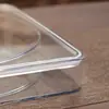 Caja de Almacenamiento de Té Pu'er Estilo Chino Caja de Almacenamiento de Pasteles de Té Sellada a Prueba de Humedad Estante de Exhibición Multicapa Caja de Exhibición a Prueba de Polvo Plástico