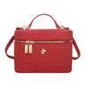 Bolso Cuadrado Pequeño Transfronterizo Fresco de Moda para Mujer, Bolso de Hombro Tejido de Color Sólido Nuevo Otoño 2026, Bolso Cruzado para el Trabajo