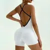 Macacão Fitness Yoga Feminino Amazon Sem Mangas Secagem Rápida Costurado Justo Venda por Atacado de Fábrica
