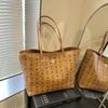 Bolso Retro de Gran Capacidad para Viajes Casuales para Mujer 2026 Nuevo Otoño e Invierno Bolso de Hombro Versátil para Salir al Trabajo Bolso Tote