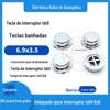 7*3.9 Tecla Eletrogalvanizada, Tecla Tátil, Tecla para Chave Tátil, Tecla para Interruptor de Alimentação