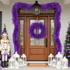 Meimei Venda Cruzada Amazon Mais Vendido Guirlanda de Pinheiro de Natal de Norfolk Decoração para Pendurar na Porta da Frente Enfeite de Escada Decoração de Casa