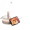 Portalámparas de escritorio con protección ocular, luz LED para uso doméstico, multifuncional con USB, luz de noche para mesita de noche, adecuado para dormitorios y oficinas, regleta y placa de cableado