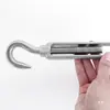 Tornillo de cesta M4M5M6M8M1012 Acero Inoxidable 304 Cuerpo Abierto Tensor de Cable de Acero Tensor
