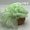 Fio Nuvem Atacado, Fio Floco de Neve, Tecido Organza Brilhante Rígido de Alta Densidade, Tecido para Saiote de Fantasia de Palco Bordado