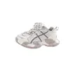 Zapatillas tipo "dad shoes" para niñas, nuevas zapatillas transpirables de malla para otoño para niños de 6 a 12 años, zapatos casuales de suela suave, modernos y versátiles
