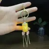 Nuevo Llavero de Linterna China Lámpara de Palacio Luminosa Cadena para Llaves de Coche Colgante para Teléfono Móvil Memoria USB Joyería para Colgar en Mochila