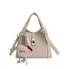 Bolsa de Mão Feminina Estilo Cesta de Design Exclusivo com Toque de Luxo, Bolsa de Ombro, Bolsa Transversal Tipo Balde, Novo Modelo Versátil Outono/Inverno 2025